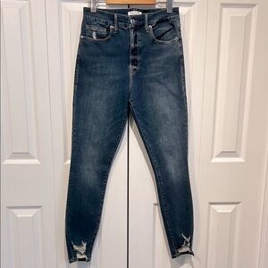 Good American‎ Good Waist High Rise Skinny Jeans Size 8/29